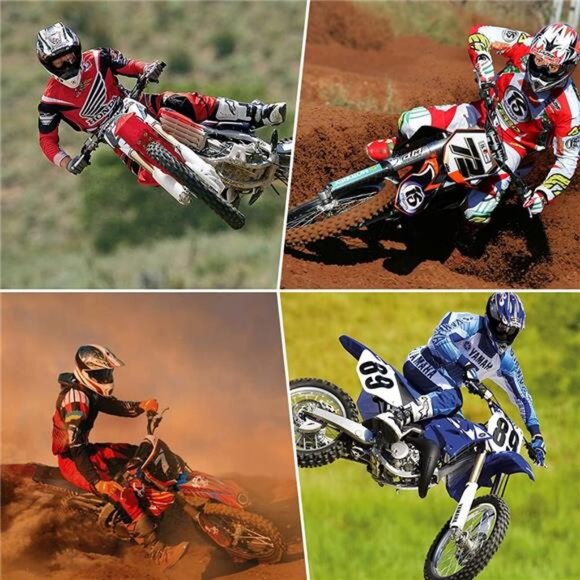 Motorcycle Goggles for Men Women Motocross Goggles Dirt Bike Goggles ATV - Picture 6 of 7